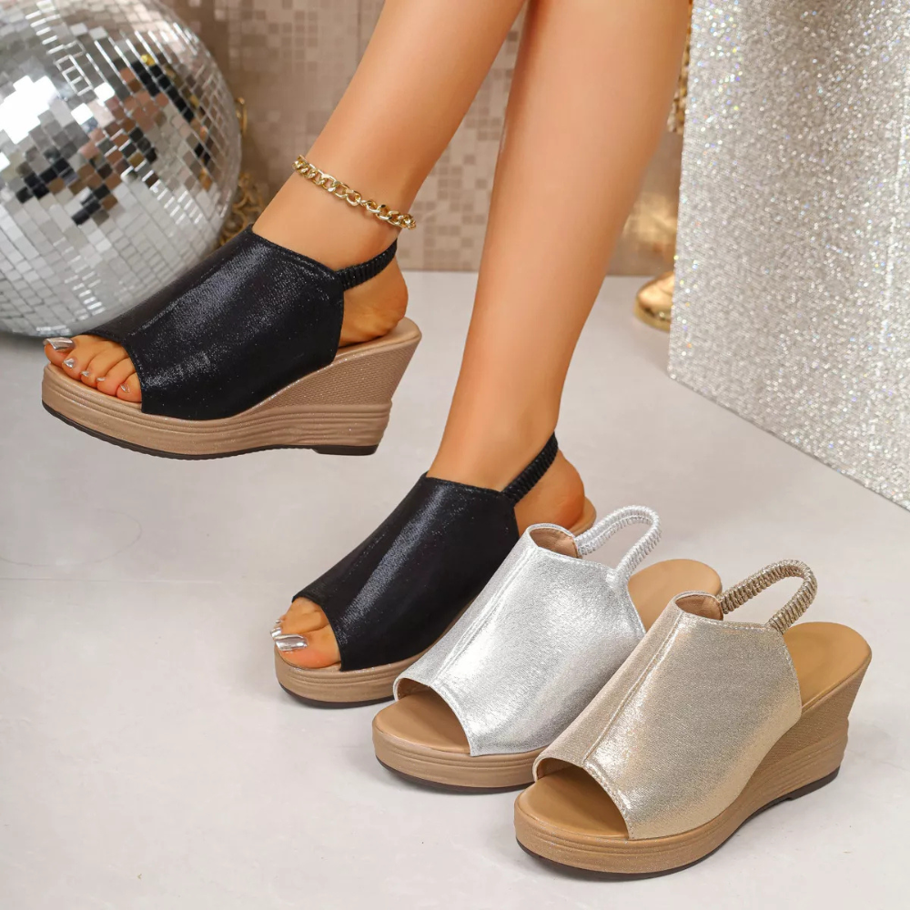 Casual Open Toe Wedge Sandals