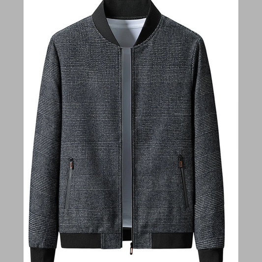 Men's Plus Size Casual Button Up Jacket