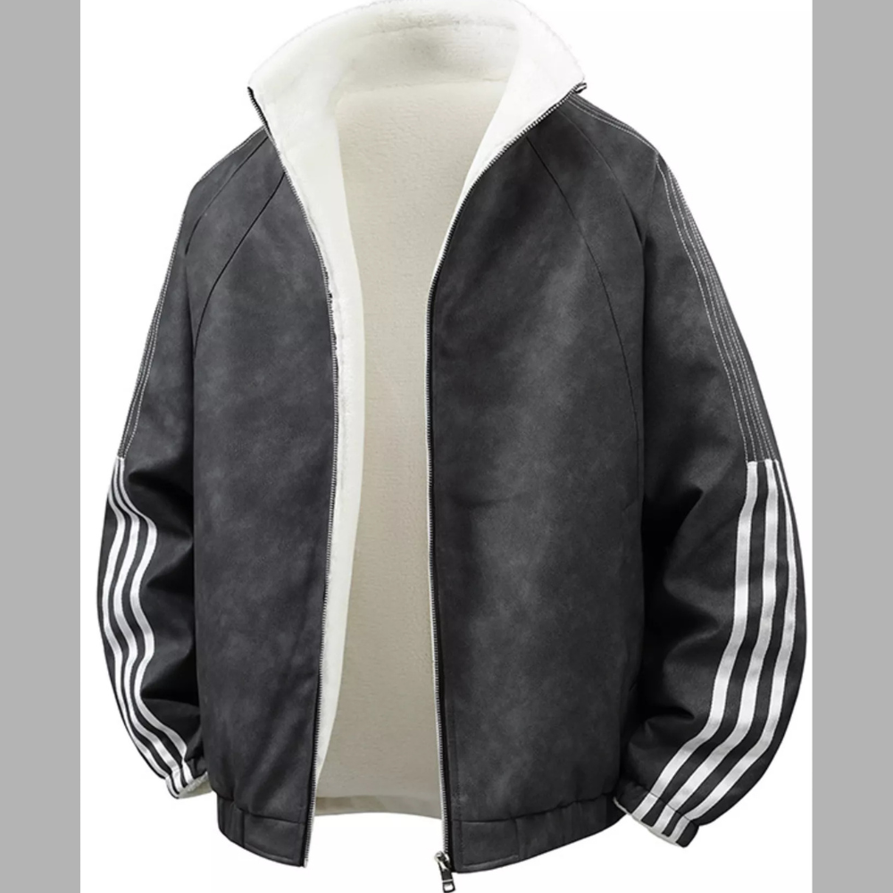 Men's Fleece Lined Zip Up Jacket