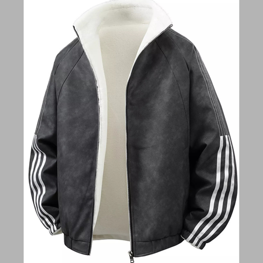 Men's Fleece Lined Zip Up Jacket