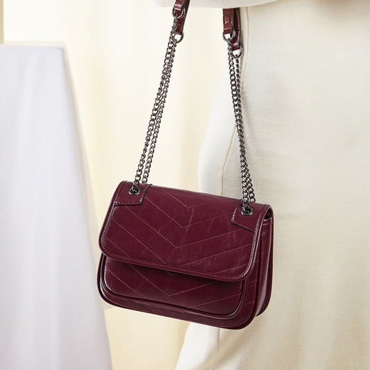 Women's Cowhide Shoulder Bag