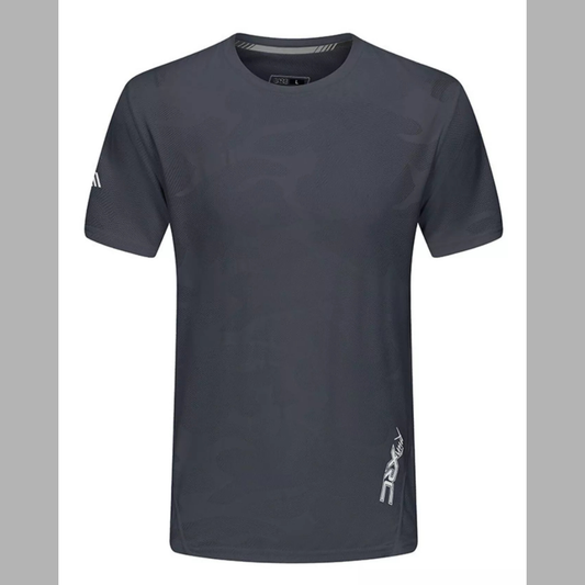 Men's Round Neck Short Sleeve Active T-Shirt