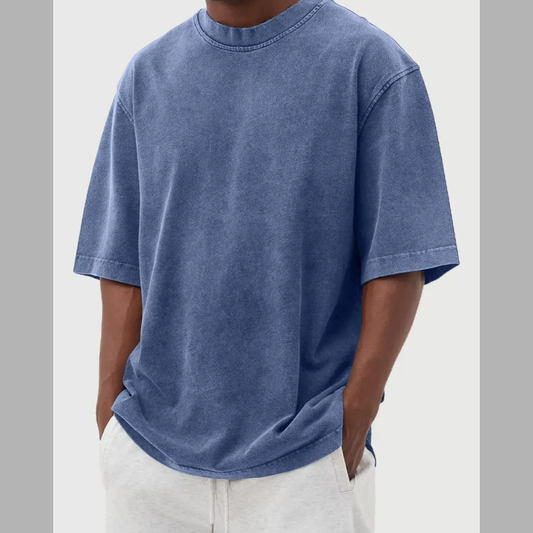 Men's Full Size Vintage Wash Oversized T-Shirt Plus Size