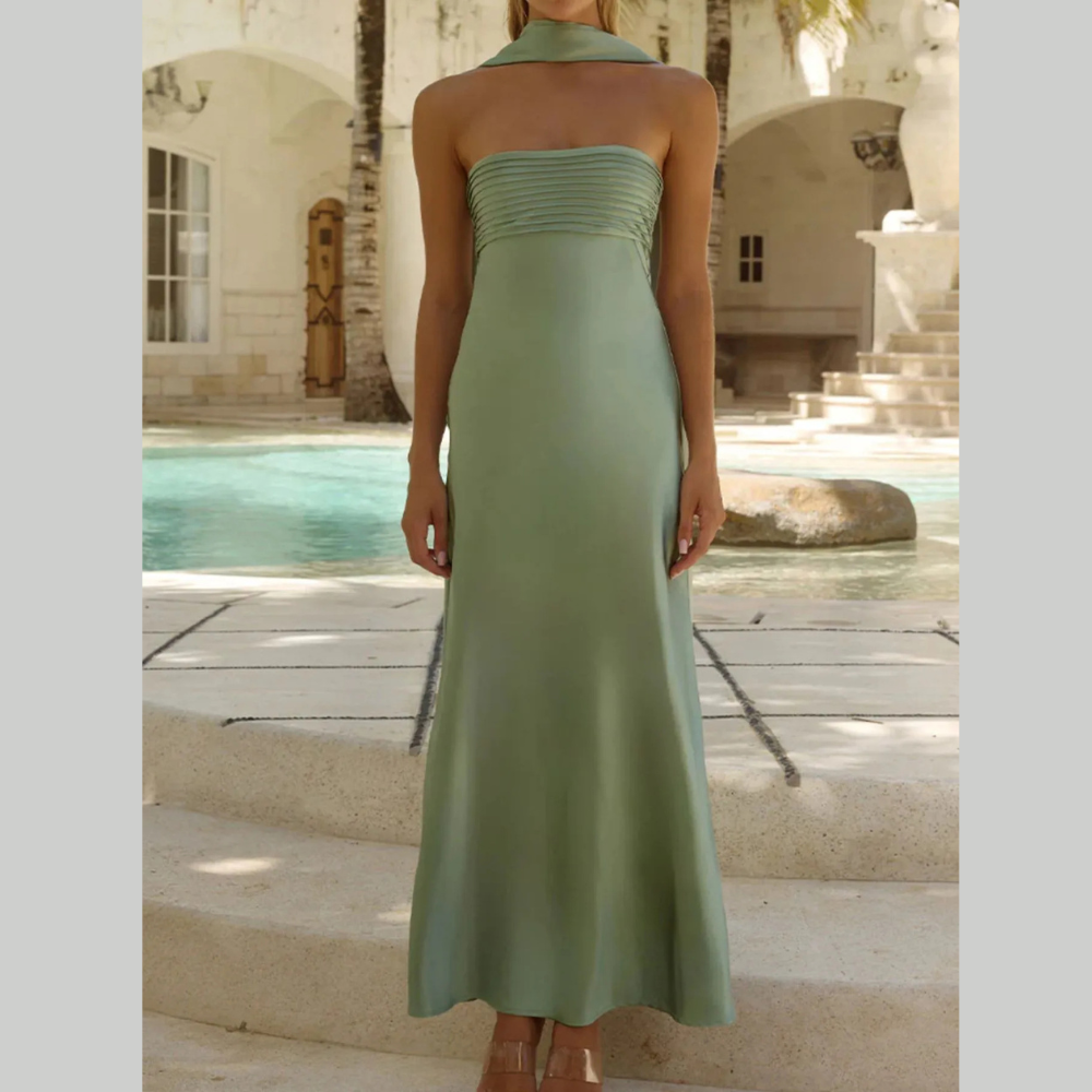 Tube Mermaid Maxi Dress