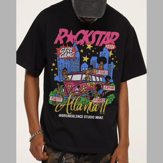 Men's Rockstar Graphic Short Sleeve T-Shirt