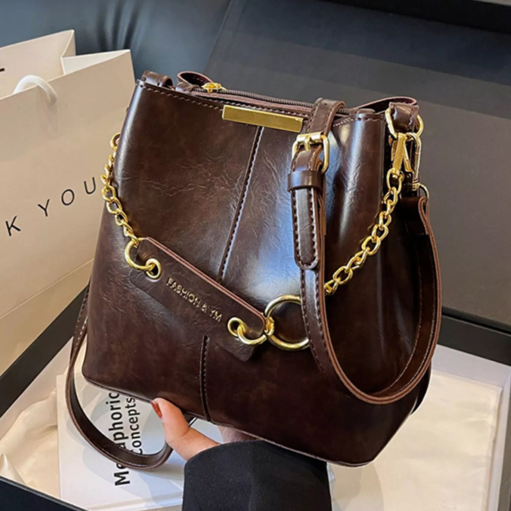 Chain Decor Crossbody Bag