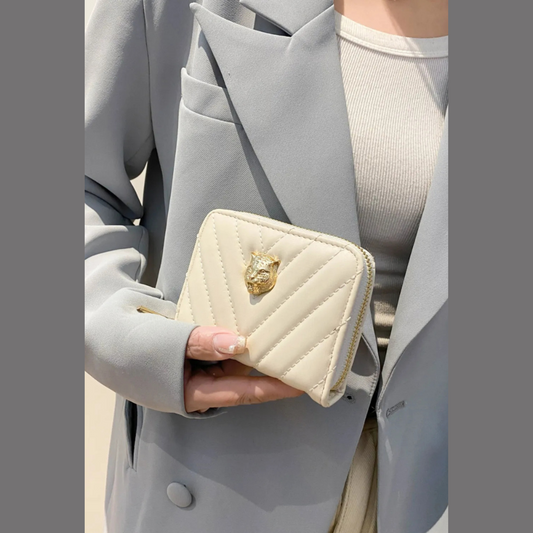 PU leather Solid Color Wallet