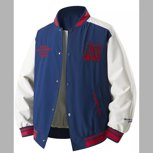 Men's Plus Size Casual Snap Down Long Sleeve Jacket