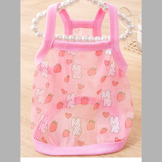 Breathable Mesh Pet Top