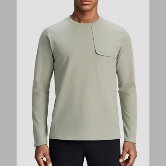 Men's Plus Size Long Sleeve T-Shirt