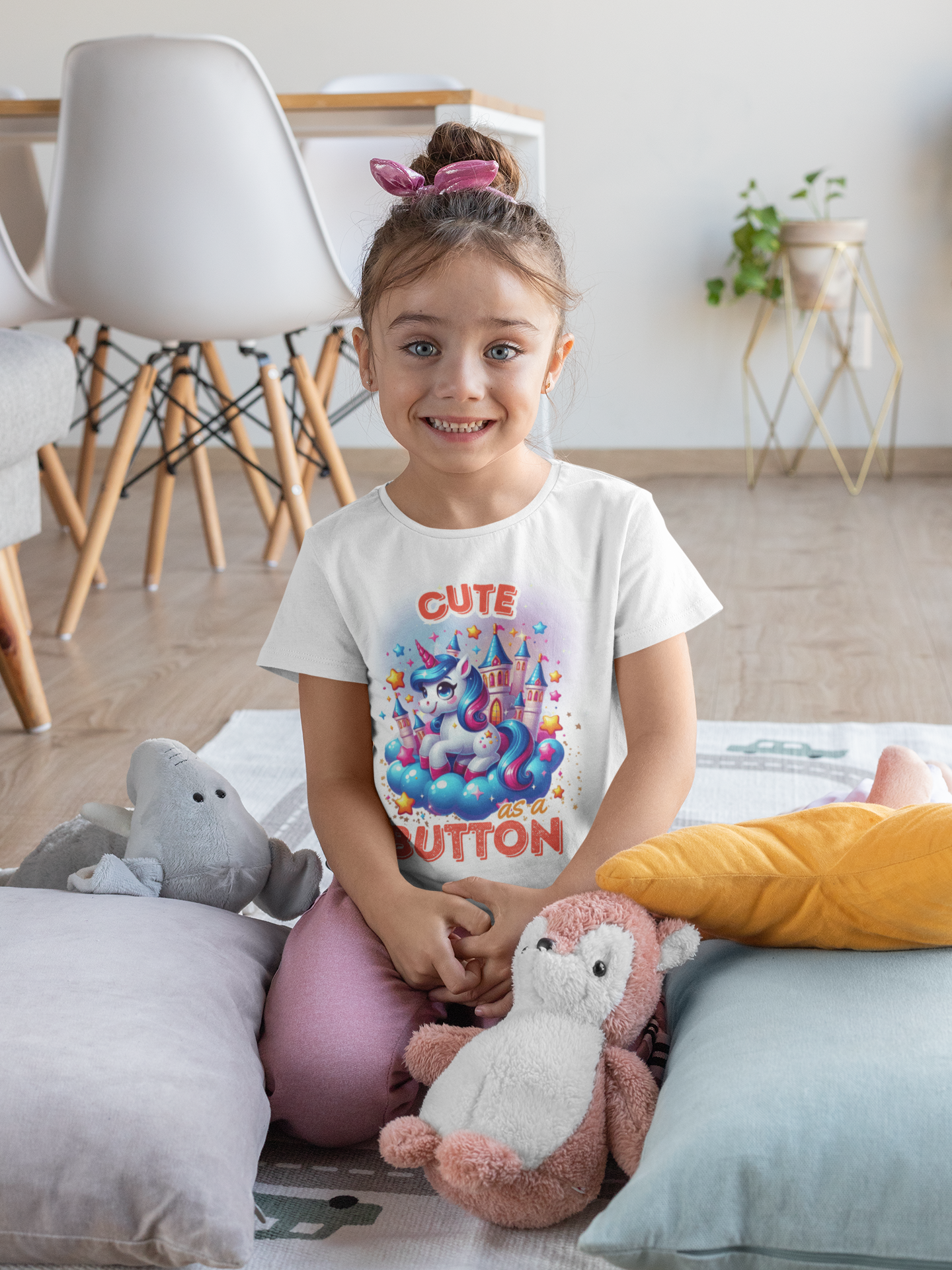 Kids Heavy Cotton™ Tee-Be A Unicorn Child T-Shirt