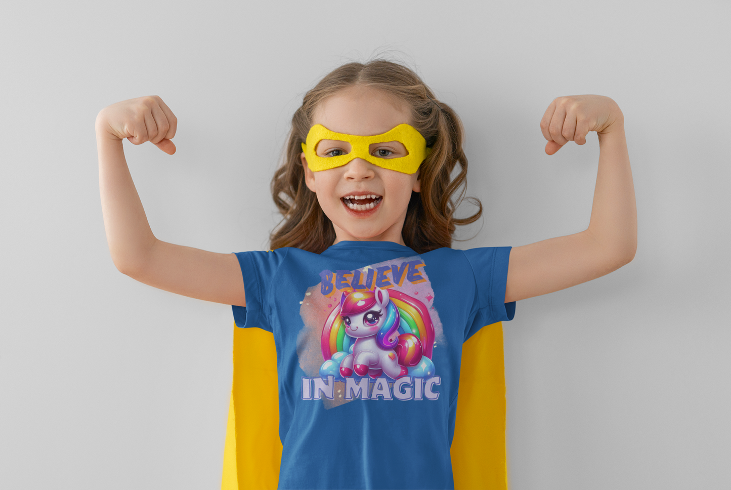 Kids Heavy Cotton™ Tee-Be A Unicorn Child T-Shirt