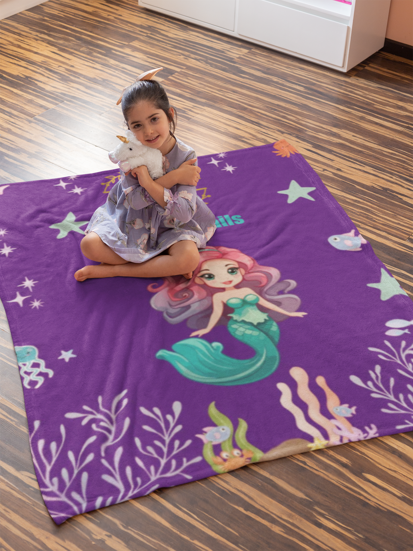 Microfiber Blanket-Personalized with  Kids Blanket