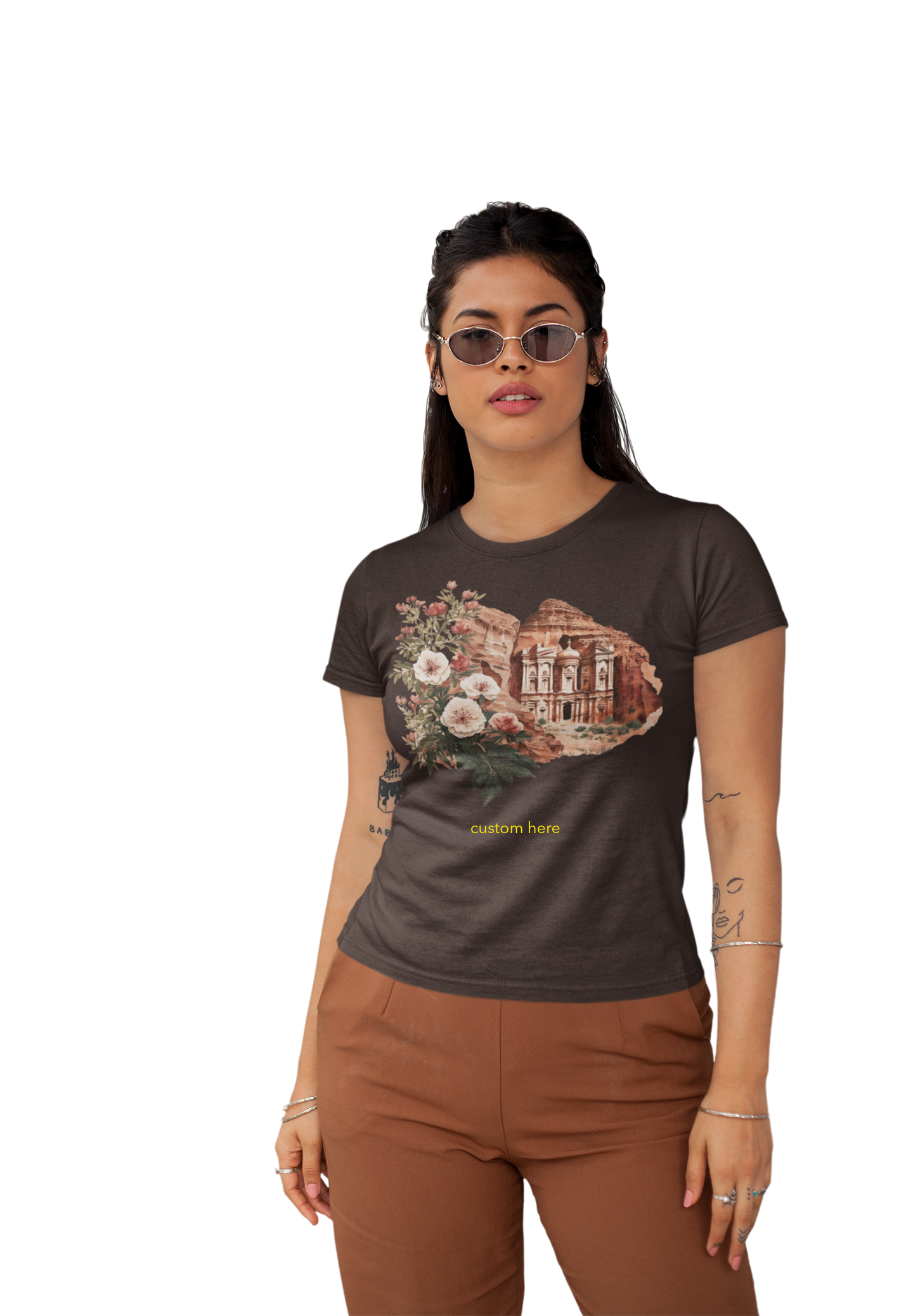 Women's Softstyle Tee-Wonders Of The World