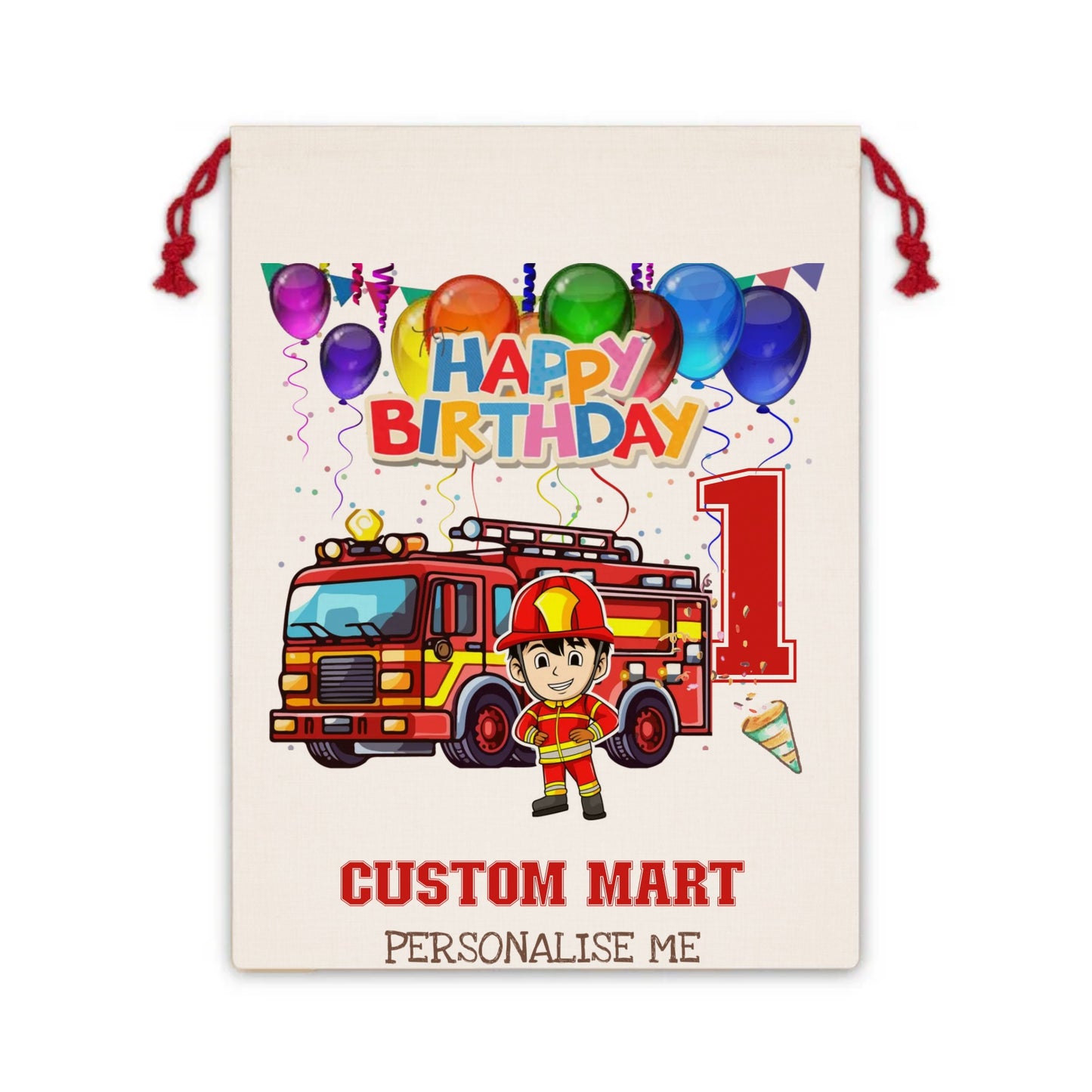 Gift Bag - Personalize with Birthday Themes