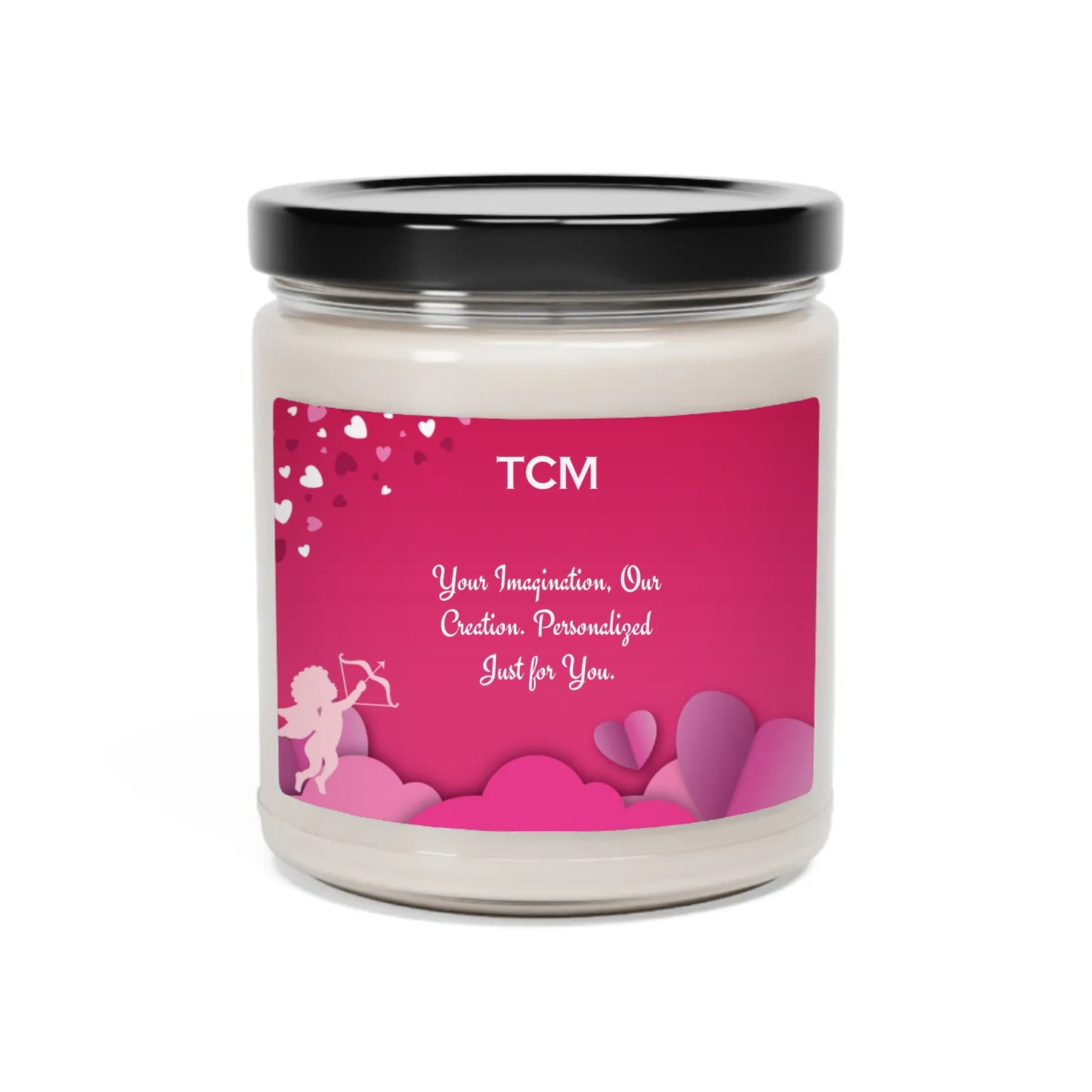 Scented Soy Candle, 9oz - personalize With Valentine Themes