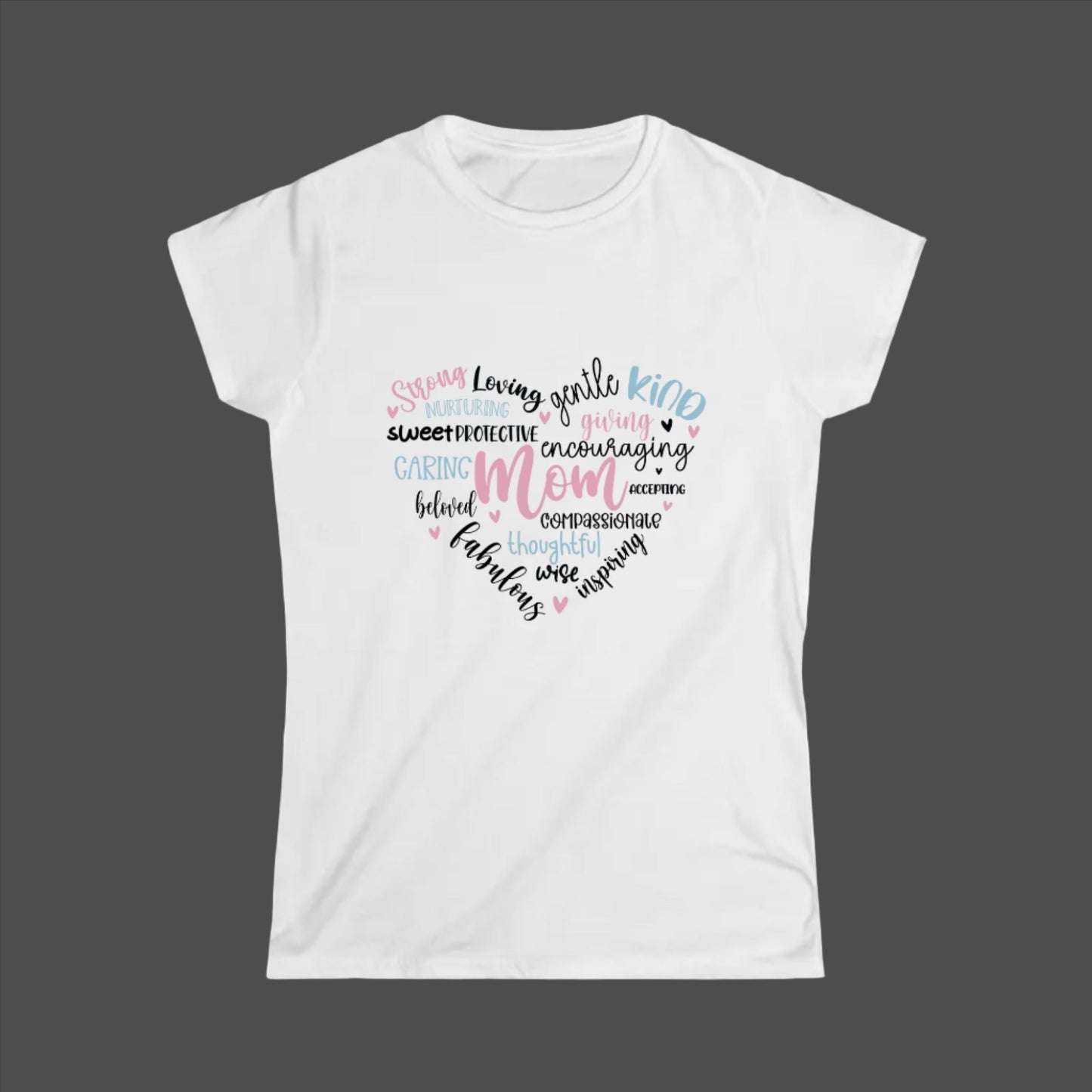 Women's Softstyle Tee - Custom Messages For Your Loved Ones