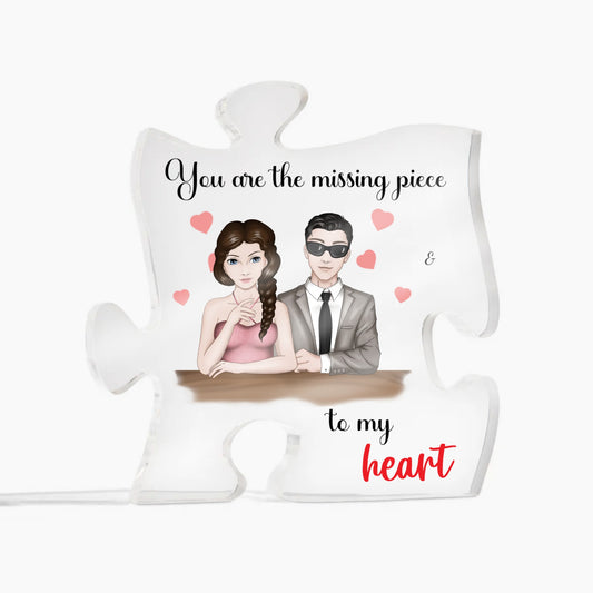 Acrylic Puzzle - Personalized Gift For Valentine