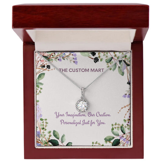 Eternal Hope Necklace - Personalize With Floral Designs